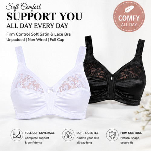 Ladies firm control - firm, satin