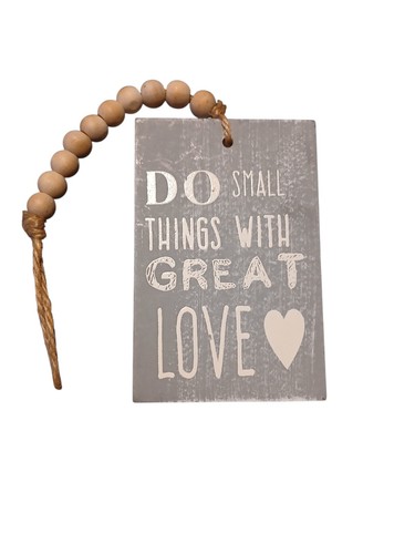 Wooden hanging sign do - wooden, “do