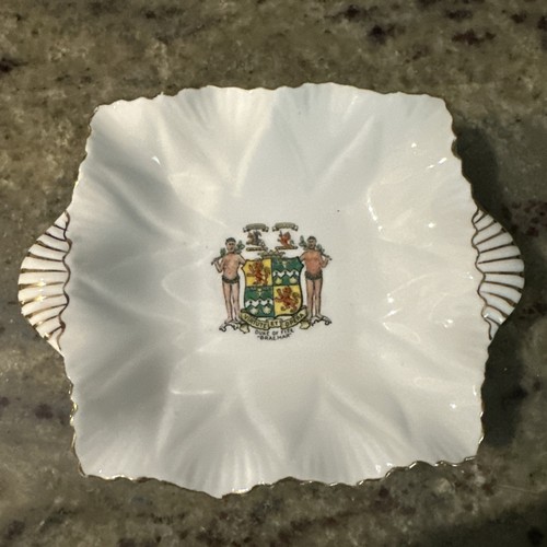 Vintage shelley pin dish crest - vintage,
