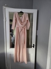 Long Bohoo Pink Dress  Size 16