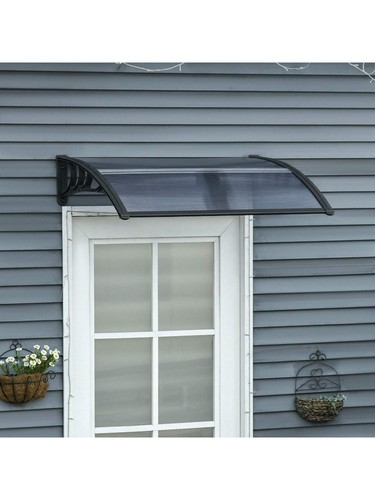 Outsunny door canopy awning - door,