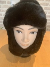 Unisex Quality Black Faux Fur