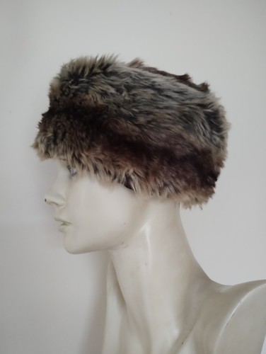 Brown mix faux - brown, cossack