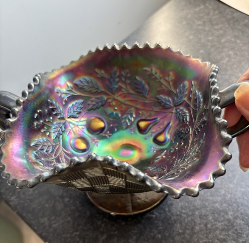 Carnival glass bon - glass,