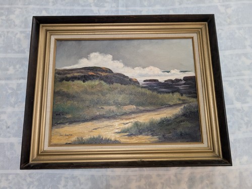 Orig 1960s 70s seascape - orig., 1960s-70s