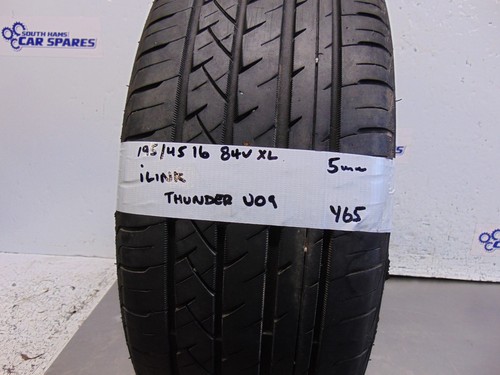195 tyre part worn - part,
