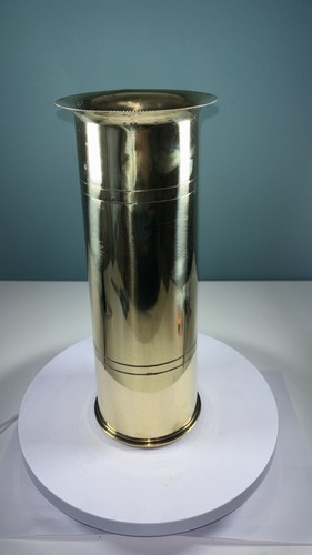 Brass artillery shell case