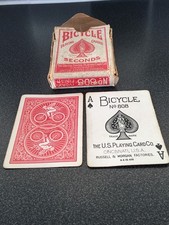 c1905 Bicycle Antique Playing Cards 52/52 USPCC R&M Fact Rare Cupid Poker Deck