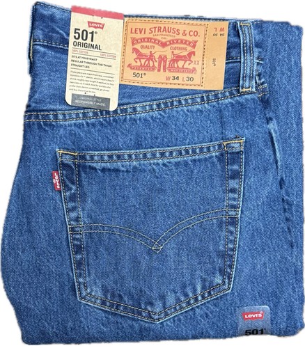 Levis 501 mens denim jeans - mens,