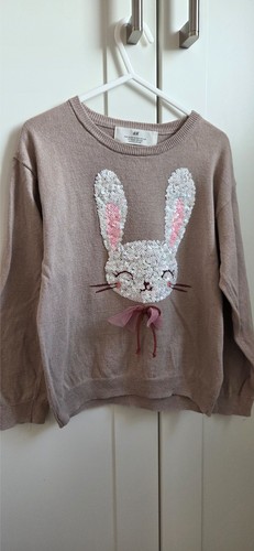 Girls sequin detail jumper age