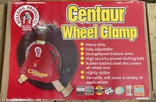 BULLDOG CENTAUR CA2000C Wheel Clamp + 2 Keys