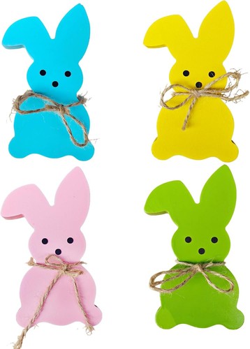 Pcs wooden easter table - 4,
