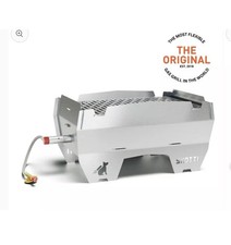 Skotti Grill Portable Gas Fold Flat BBQ - NEW - With regulator & Hose