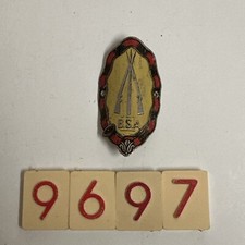 BSA 3 Rifles  Head Tube Badge