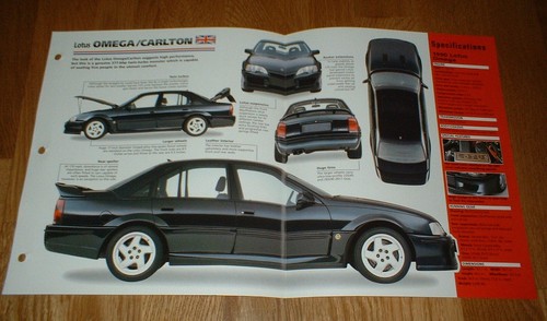 1990 lotus omega - omega, sheet