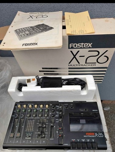 Fostex track multitrack - fostex, 4-track