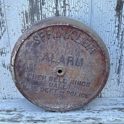 Vintage sprinkler alarm - vintage, bell