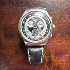 Swatch Irony The Chrono Yos409 Big In Black, Original SWATCH strap