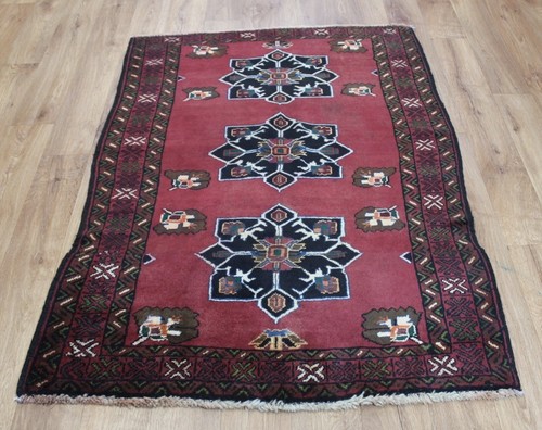 Rug wool handmade vintage - handmade,