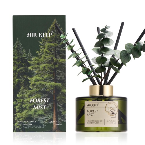 Reed diffuser set with fl - with,