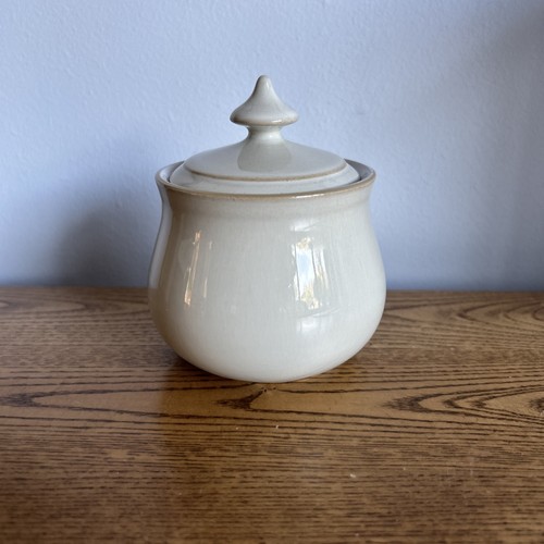 Denby cream linen sugar - cream,