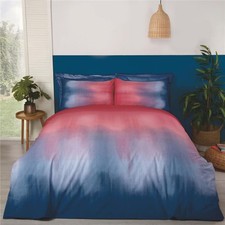 Ombre Duvet Set Easy Care Quilt Covers Colourful Bright Bold Bedding 