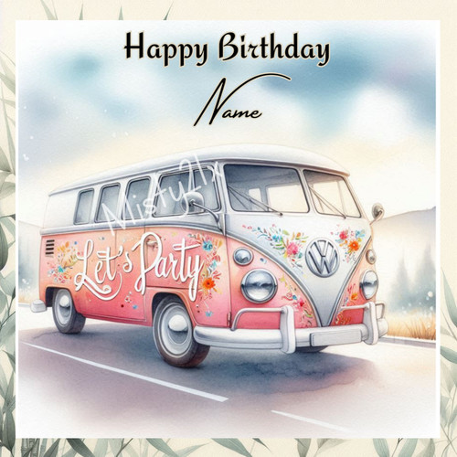 Personalised camper van - vw,
