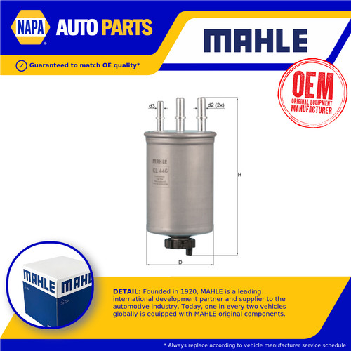 Fuel filter fits jaguar type - fits, x