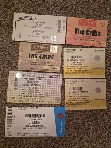 The cribs concert - the, x