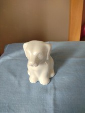 Puppy Dog White Ceramic Jug VGC