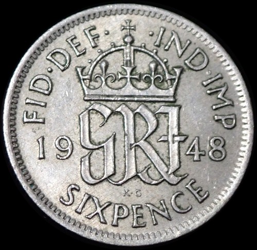 Pence 1948 george vi - pence,