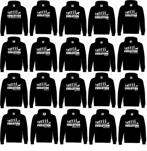 Dog hoody evolution bull - hoody,