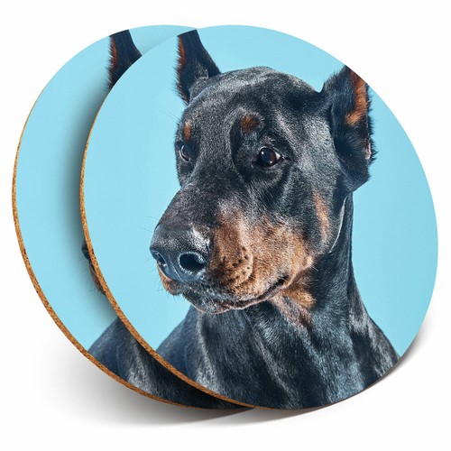Coasters doberman dog - coasters,