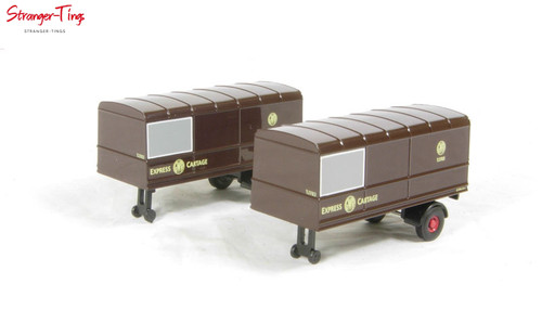 Oxford diecast van trailer - oxford,