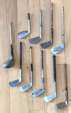 Lot of 10 Antique/Vintage Golf
