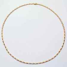 Chain Figaro 20" Yellow Gold 9ct Men Boys Ladies Unisex Jewellery 6.6g