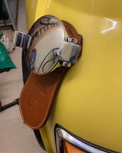 Classic mini leather fuel bib - mini,