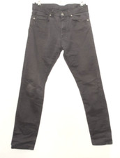 MEN'S CARHARTT VICIOUS PANT GREY TROUSERS W 34 L 34