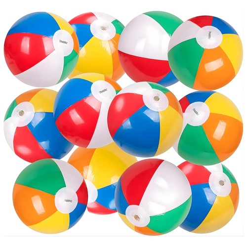 Bulk rainbow inflatable beach - rainbow,