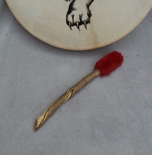 Drum beater shamanic drums