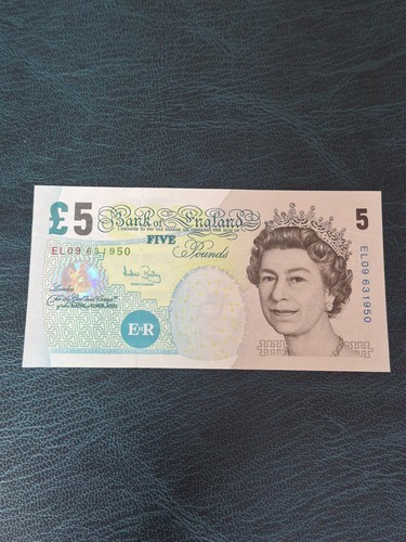 Five pound note - -, of