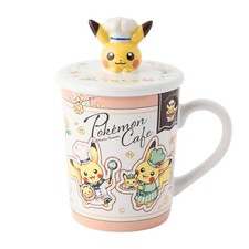 Pokémon Cafe 2025 Chef Pikachu Mug with Lid – Japan Exclusive Ceramic Cup