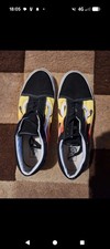 Old School vans flame trainers