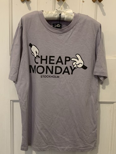 Cheap monday logo shirt - logo, xs