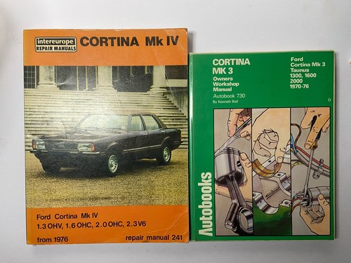 Ford cortina mk3 mk4 workshop - ford,