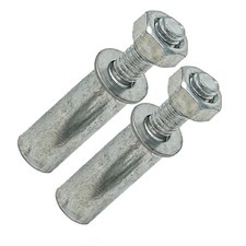 2 x Bicycle Bike Cycle Standard Cotter Pin 9.5mm 3/8" Raleigh Crank Chainwheel