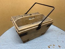 Victorian Pine Housemaid's Box, with a compartmented lift-out tray