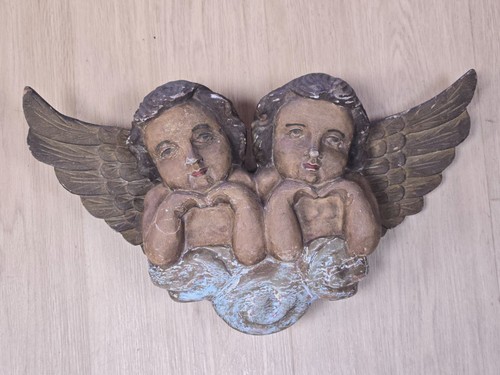 Vtg 19c hand carved - vtg,