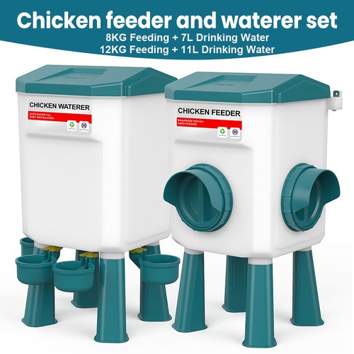 12kg chicken feeder 11l - chicken, 7/11l