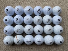 24 Bridgestone E6/ E9 Pearl/A Grade Golf Balls
